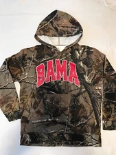 Youth Bama Camouflage Hoodie Realtree Alabama Crimson Tide Pullover Jacket