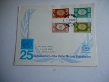 Kenya, Ouganda et Tanzanie SG284/7 25e anniversaire des Nations Unies FDC
