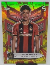Caleb Wiley 2024 Topps MLS Superstars Molten Rare SSP Atlanta United FC USMNT