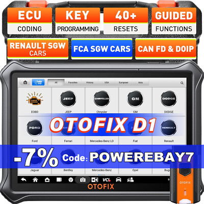 2025 OTOFIX D1 Profi Auto OBD2 Diagnosegerät Scanner ALLE SYSTEM ECU Coding TPMS