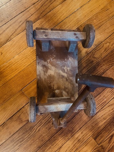 1920โs MENGEL Trail-O-Wag Wooden Toy Wagon A Collectors Treasure Or Display - Picture 14 of 16