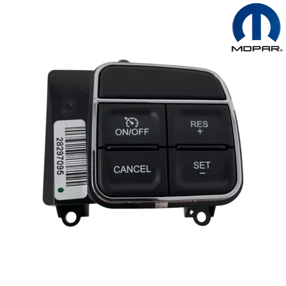 Interruptor de control de crucero de dirección 11-2018 Jeep Dodge Chrysler 56046094af fabricante de equipos originales Mopar Foto 4 de 4