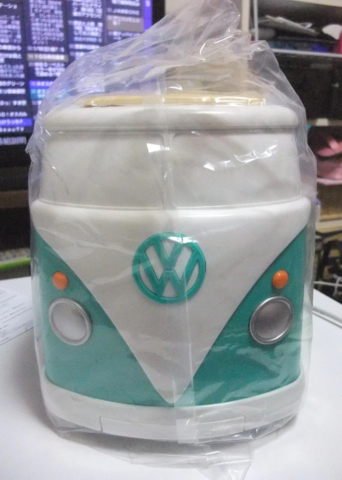 Volkswagen VW Toaster Blau Grün Kiste Original Mini Bus Le Sehr Selten Neu - Bild 4 von 4