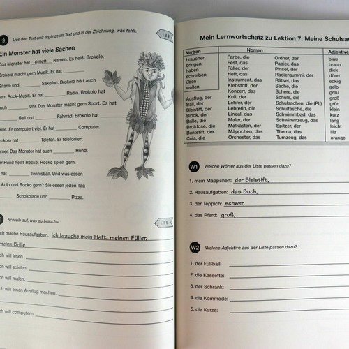 DES Neue DEUTSHMOBIL Hehrwerk fur Kinder Arbeitsbuch Lehrerhandbuch Books and CD - Picture 8 of 11
