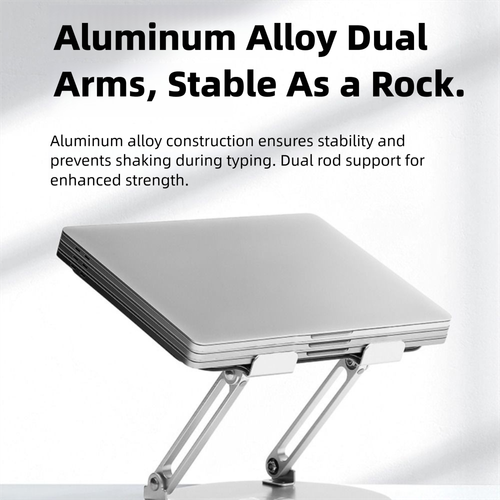 Foldable Laptop Holder Portable Tablet Support New Laptop Riser Home - Photo 7/10
