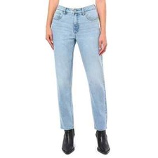 Seven7 Women's 90's Straight Jean Size 6 Light Wash