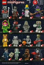 LEGO 71010 Minifigures Series 14 – Complete Set of 16 (Monsters) | NEW & SEALED