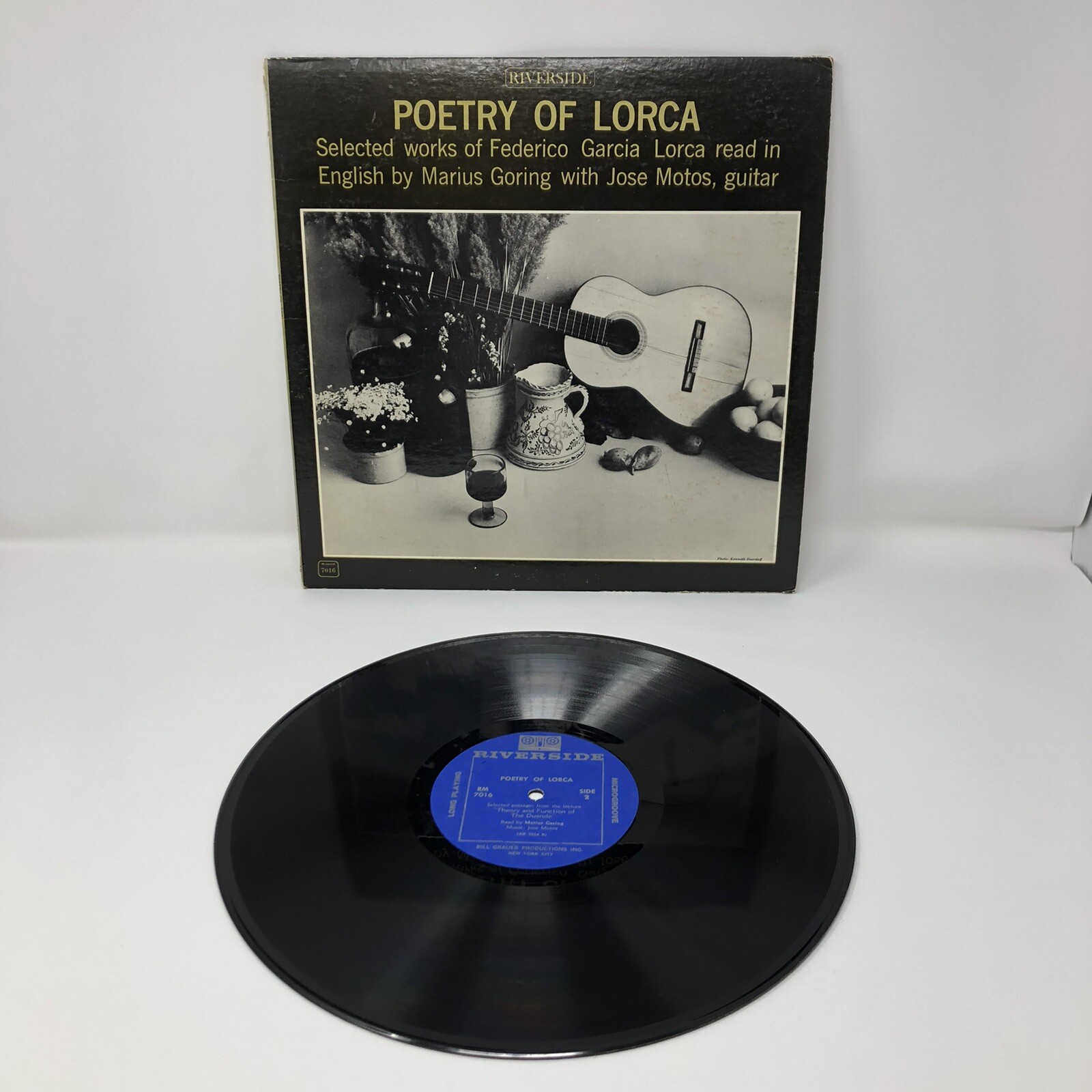 Poetry of Lorca Vinyl Record Selected Works Of Federico Garcia Lorca