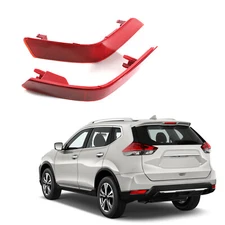 Pair Rear Bumper Marker Light Reflector Red Fit For Nissan Rogue 2017-2020 2018