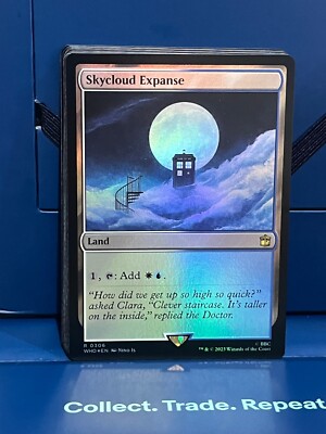 MTG Dr. Who Skycloud Expanse Foil Rare NM/M WHO | eBay