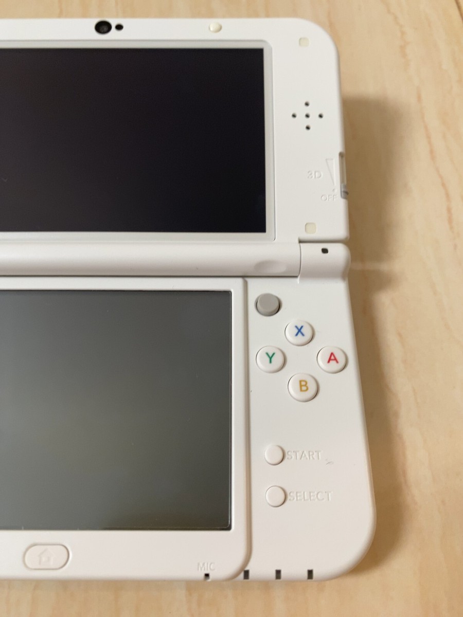 Near Mint Bottom IPS NEW Nintendo - white 3DS LL XL JAPAN