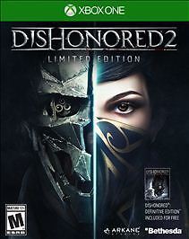 Dishonored 2 Limited Edition - Xbox One Video Games - CIB - Complete
