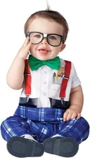 In Character Baby Boy's Nursery Nerd  by Fun World toddler L *one peice peonly*