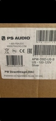 PS Audio PerfectWave Direct Stream DAC D/A Converter -Factory Sealed-SILVER