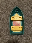 Vintage Fisher Price Little People #994 Green Fishing Boat Camper Topper