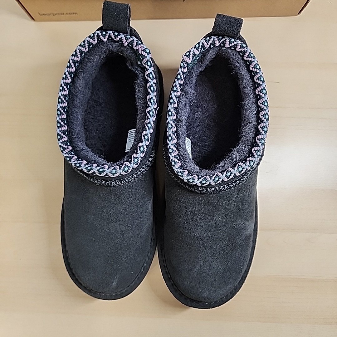 Bearpaw Retro Super Shorty Deco Women's Winter Boots - 3116w Graphite - 6 Medium