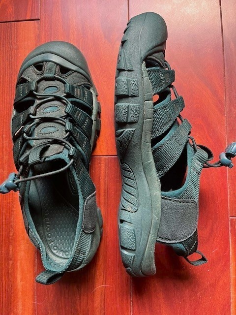 Scarpe KEEN Newport H2 donna taglia 9 5 verde foresta sandali da trekking impermeabili scarpe