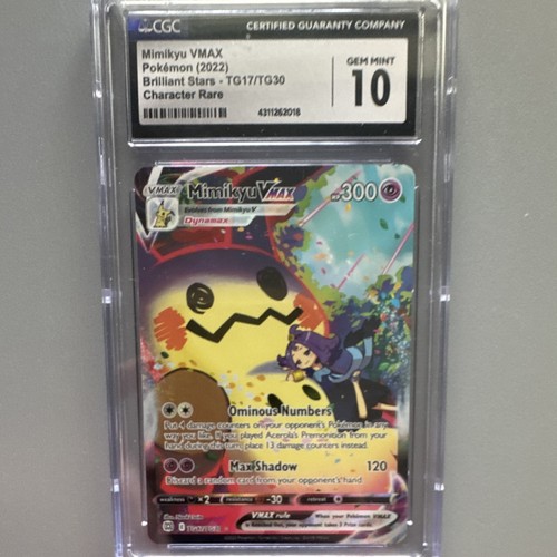 Mimikyu VMAX graded CGC 10 for sale on eBay