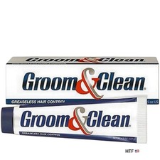 Groom and Clean Greaseless Hair Control Cream 4.5 oz Made in Canada - 1 Tube