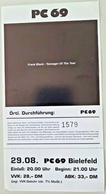 Frank Black (Black Francis/Pixies) altes Konzertticket 29.08.1994? PC69 wie neu
