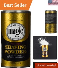 Men's Razorless Shaving Powder with Fresh Scent - 4.5 oz Innovated Since 1901