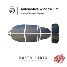 Película de tinte de ventana precortada nano cerámica vidrio automotriz para Honda Pilot 2016-2022