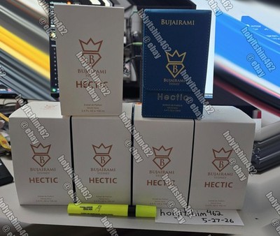 New Two (2) Bottles Bujairami Hectic inspired by Imagination 3.4 fl oz 100ml US