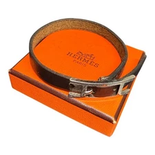 ✨️Extremely beautiful item✨️HERMES Bracelet Api 3 Bangle 3 with box □C engraved