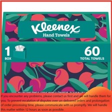 Kleenex Full Sheet Hand Paper Towels - 6 Single Packs - 1-Ply - 60 Sheets