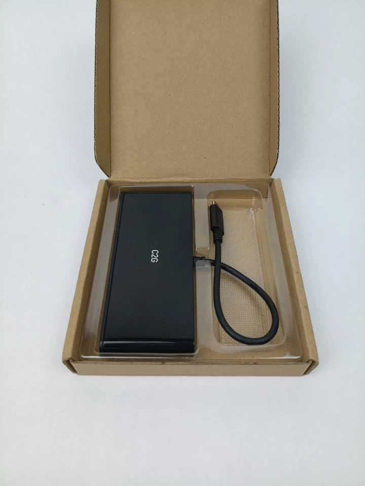 C2G 28845 USB-C Docking Station 4K HDMI Ethernet USB Power Delivery Mac PC - Image 2 of 3