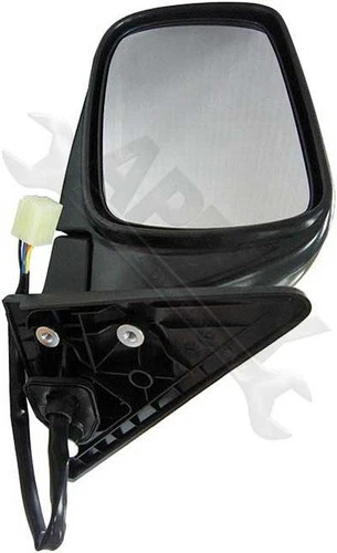 APDTY 066808 Side View Mirror Left Power without Signal, Matte Black