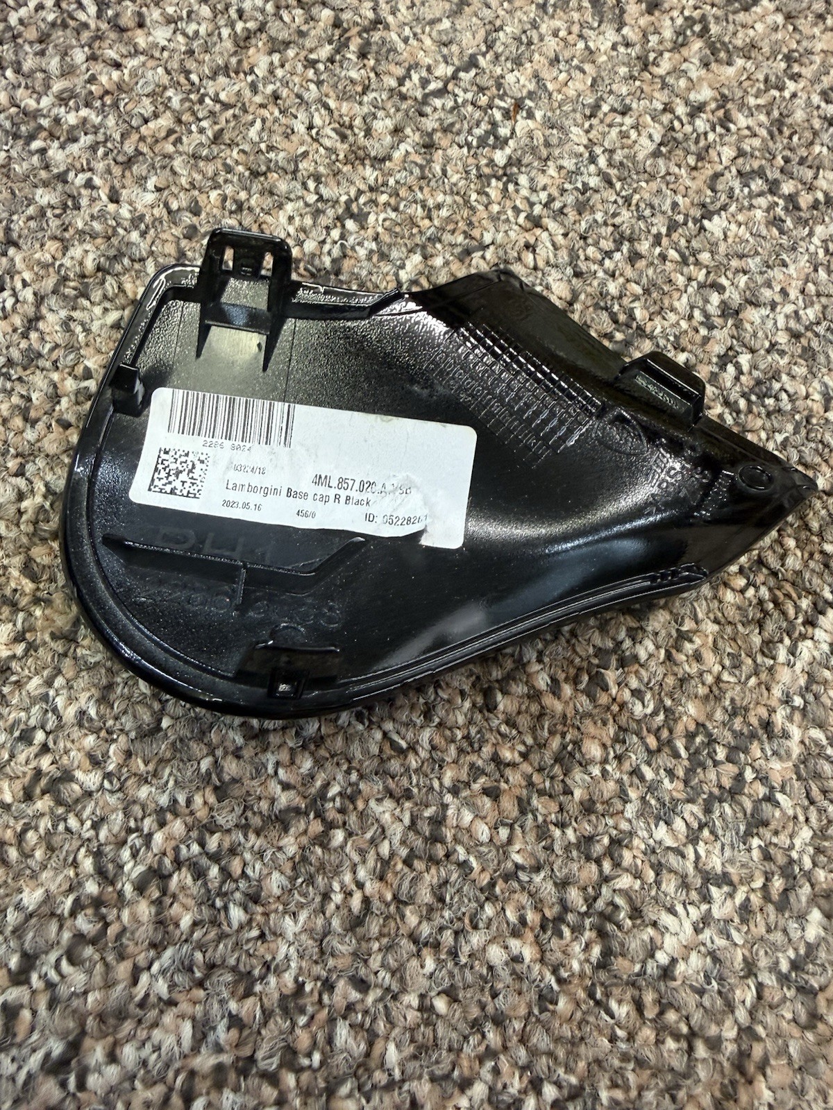 4ML857020 LAMBORGHINI BASE CAP R BLACK