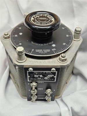 Adjust-A-Volt 1520B Variac Variable Autotransformer 0-280V 2.5kVa 240V Tested