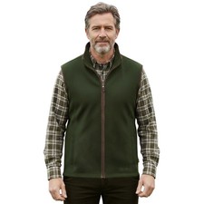 Game Mens Stanton Premium Anti-Pill Vest Country Fleece Gilet Warm Bodywarmer