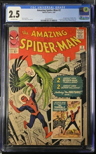 Amazing Spider-Man #2 CGC 2.5 Off-White Pages