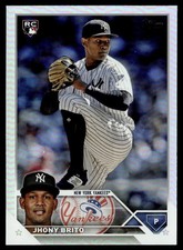 2023 Topps Update Silver Jhony Brito Rookie New York Yankees #US279