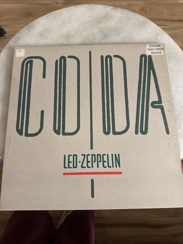 Led Zeppelin - Coda, Vinyl LP, NM
