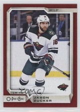 2018-19 O-Pee-Chee Red Jason Zucker #87 0c3