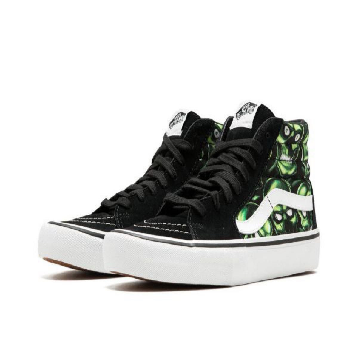 Supreme Vans Sk8 Hi Skull Pike Green | eBay