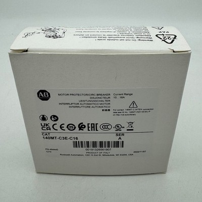 140MT-C3E-C16 New AB Motor Protection Circuit Breaker 140MTC3EC16