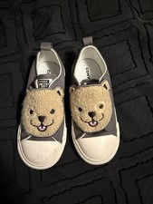 Converse Chuck Taylor All Star One Strap Sherpa Bear Easy-On Sneakers Toddler 9