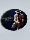 Michael Jackson Memorial Photo Pinback Button 1958-2009 Music Theme — photo 1