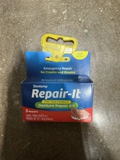 Dentemp REPAIR-It Denture Repair Kit - 3 Repairs/Kit NEW LOOK ARRIVING!! red