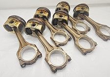 Vw Audi Eos Golf R32 Mk5 Vr6 3.2l Set Of 6 Engine Piston Connecting Rods 90k Oem Vw Audi Eos Golf R32 Mk5 Vr6 3.2l Set Of 6 Engine Piston Connecting Rods 90k Oem