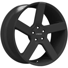 Vision 472 Switchback 22x9.5 6x135 +30mm Satin Black Wheel Rim 22" Inch