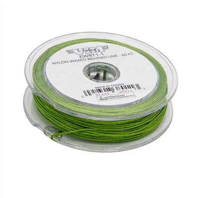 VIM Tools Nylon Waxed Braided Line Roll - 65 Feet - Green EWRT1-1