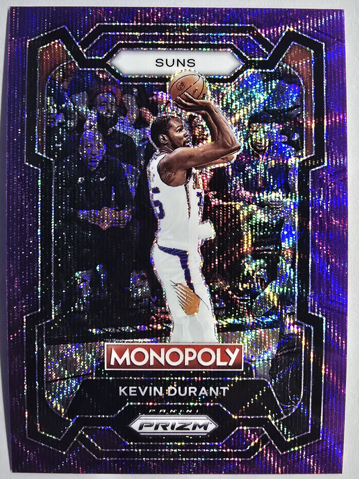 2023-2024 Panini Prizm Monopoly Purple Wave Prizm #70 Kevin Durant 🟣🌊