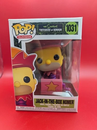 Funko Pop! Television #1031 Simpsons Treehouse of Horror Jack-In-The-Box Homer
