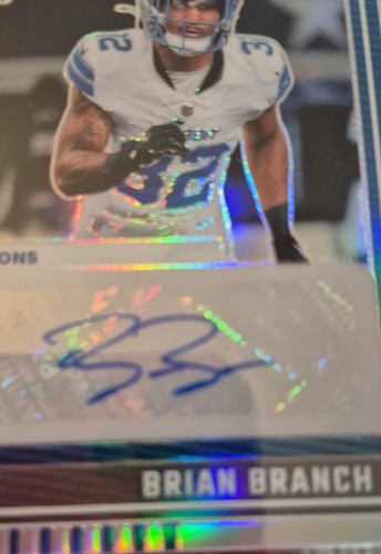 2025 Donruss Optic Brian Branch Base (RAW)