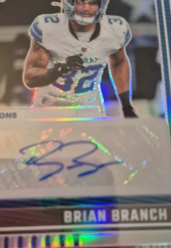 2025 Donruss Optic Brian Branch Base (RAW)